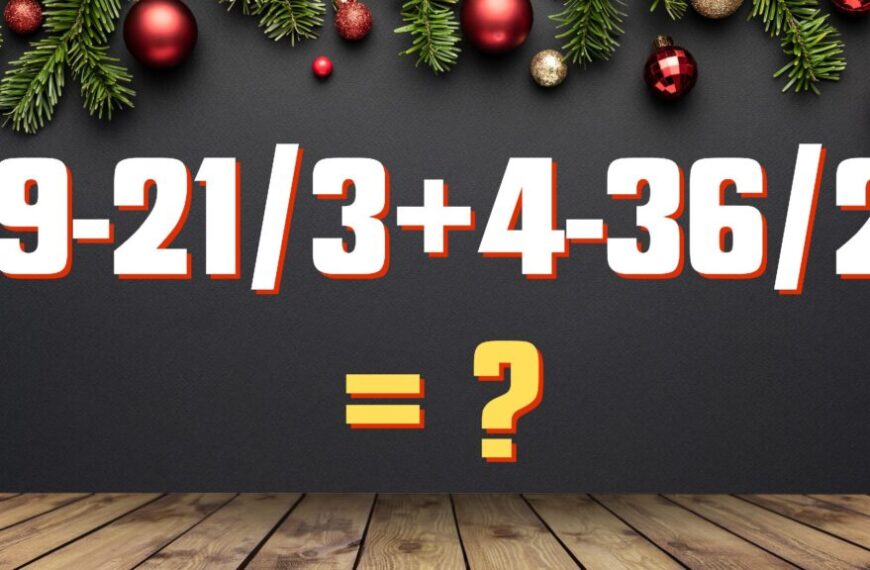 Matematická výzva: Otestujte svoje IQ pomocou tejto bleskovej rovnice!